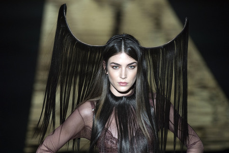 Andrés Sardá Fashion Show auf der Mercedes-Benz Fashion Week Madrid Herbst/Winter 2019