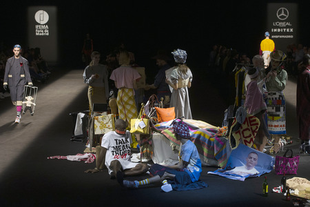 Brain & Beast Fashion Show auf der Mercedes-Benz Fashion Week Madrid Herbst/Winter 2019
