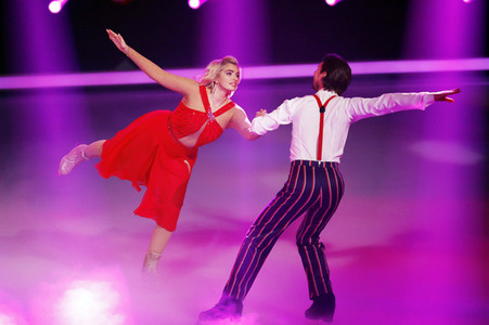 4. Live-Sendung der TV Show 'Dancing on Ice' in Köln