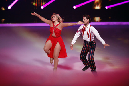 4. Live-Sendung der TV Show 'Dancing on Ice' in Köln