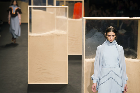 Beatriz Penalver Fashion Show auf der Mercedes-Benz Fashion Week Madrid Herbst/Winter 2019