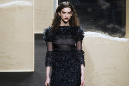 Beatriz Penalver Fashion Show auf der Mercedes-Benz Fashion Week Madrid Herbst/Winter 2019