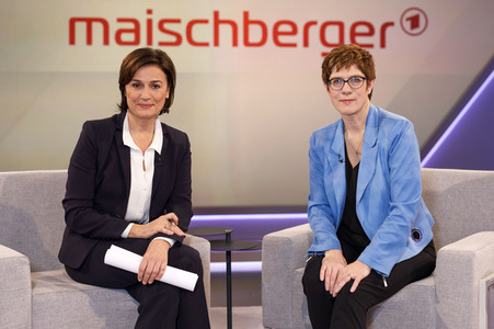 Talkshow 'Maischberger' in Köln
