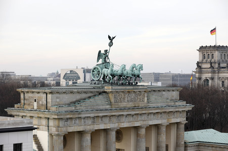 Das Brandenburger Tor in Berlin