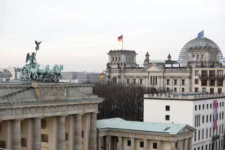 Das Brandenburger Tor in Berlin
