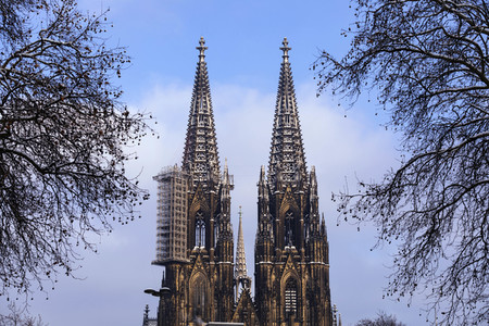 Kölner Dom im Winter