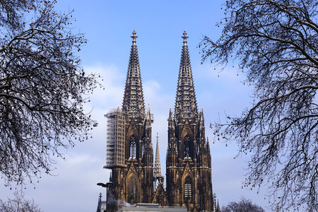 Kölner Dom im Winter
