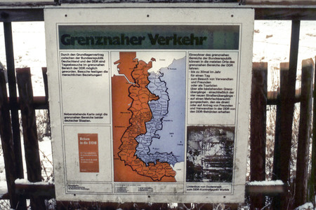 Grenzanlage der DDR bei Bad Bodenteich