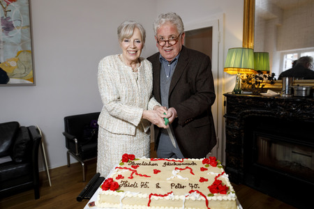 Geburtstagsfeier für Peter Millowitsch und Heidi Mahler in Köln