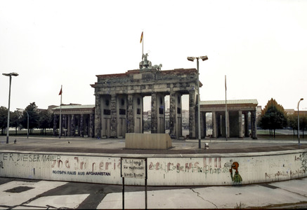 Grenzsperranlage der DDR in Berlin
