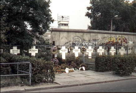 Grenzsperranlage der DDR in Berlin