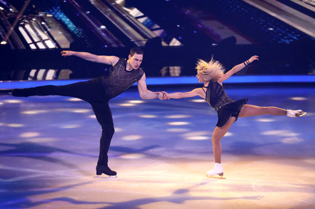Halbfinale der TV Show 'Dancing on Ice' in Köln