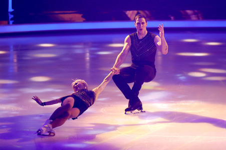Halbfinale der TV Show 'Dancing on Ice' in Köln