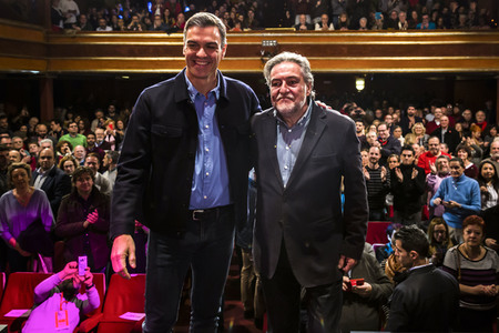 Präsentation von Pepu Hernández als Bürgermeisterkandidat von Madrid