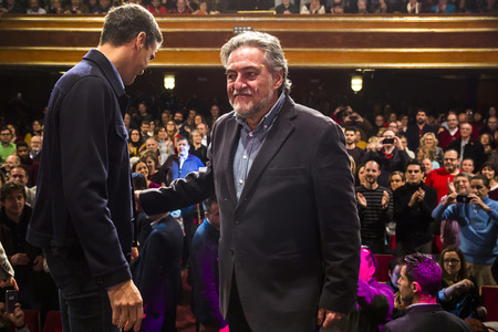 Präsentation von Pepu Hernández als Bürgermeisterkandidat von Madrid