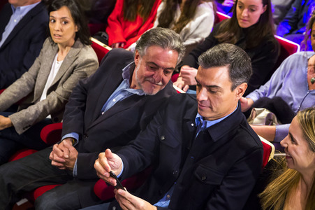 Präsentation von Pepu Hernández als Bürgermeisterkandidat von Madrid