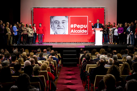 Präsentation von Pepu Hernández als Bürgermeisterkandidat von Madrid