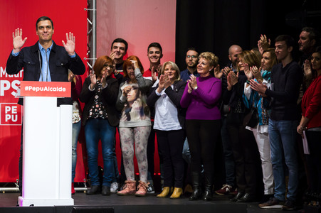 Präsentation von Pepu Hernández als Bürgermeisterkandidat von Madrid