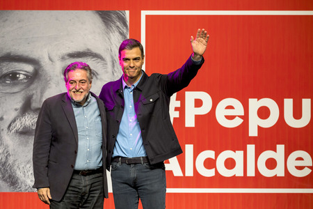 Präsentation von Pepu Hernández als Bürgermeisterkandidat von Madrid