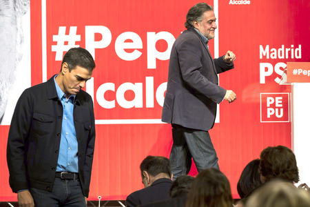 Präsentation von Pepu Hernández als Bürgermeisterkandidat von Madrid