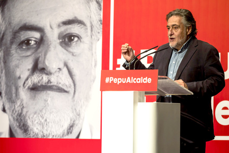 Präsentation von Pepu Hernández als Bürgermeisterkandidat von Madrid