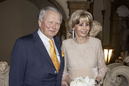Hochzeit von Wolfgang Porsche und Claudia Hübner in Salzburg