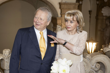 Hochzeit von Wolfgang Porsche und Claudia Hübner in Salzburg