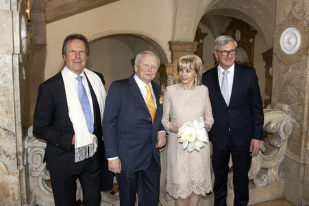 Hochzeit von Wolfgang Porsche und Claudia Hübner in Salzburg