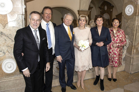 Hochzeit von Wolfgang Porsche und Claudia Hübner in Salzburg