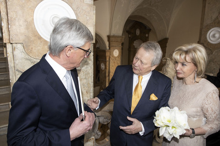 Hochzeit von Wolfgang Porsche und Claudia Hübner in Salzburg