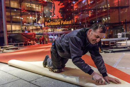 Verlegung des Roten Teppichs, Berlinale 2019
