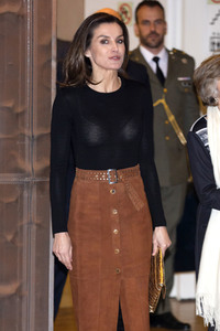 Letizia von Spanien spricht beim Forum gegen Krebs in Madrid