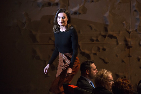 Letizia von Spanien spricht beim Forum gegen Krebs in Madrid