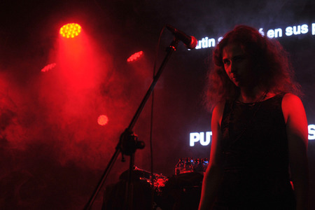 Konzert von Pussy Riot in Madrid