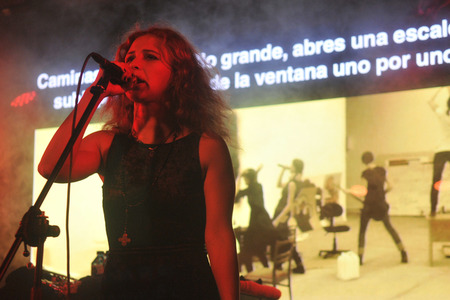 Konzert von Pussy Riot in Madrid