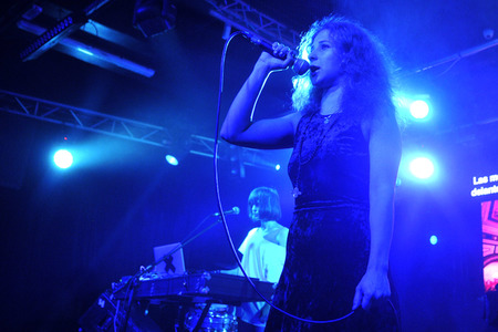 Konzert von Pussy Riot in Madrid