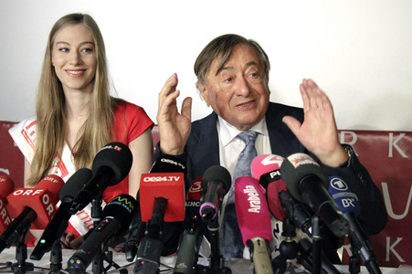Pressekonferenz zur Bekanntgabe vom Opernballgast 2019 in Wien