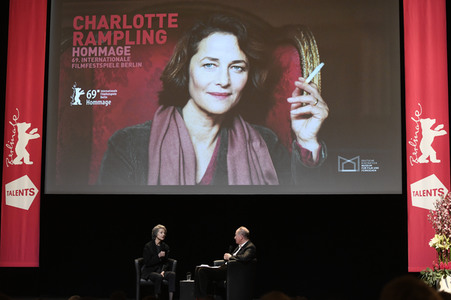 Podiumsgespräch mit Charlotte Rampling, Berlinale 2019