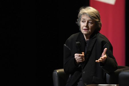Podiumsgespräch mit Charlotte Rampling, Berlinale 2019