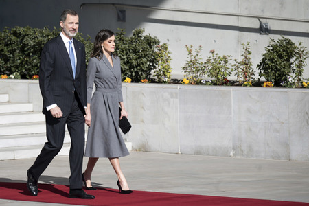 Abflug der spanischen Royals in Madrid