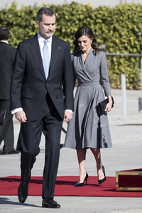 Abflug der spanischen Royals in Madrid