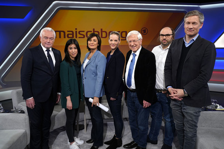 Talkshow 'Maischberger' in Berlin