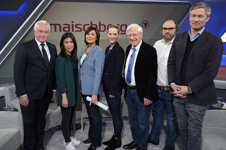 Talkshow 'Maischberger' in Berlin