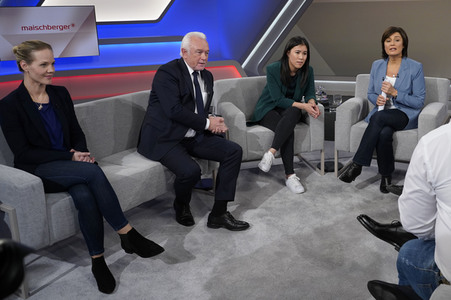 Talkshow 'Maischberger' in Berlin