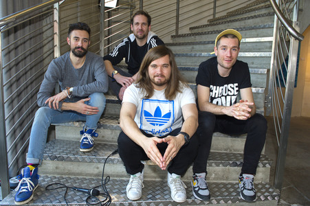 Fototermin mit Bastille in Berlin