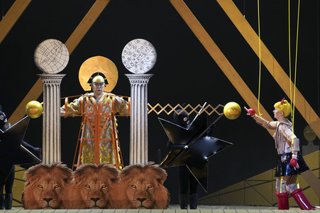 Fotoprobe 'Die Zauberflöte' in Berlin