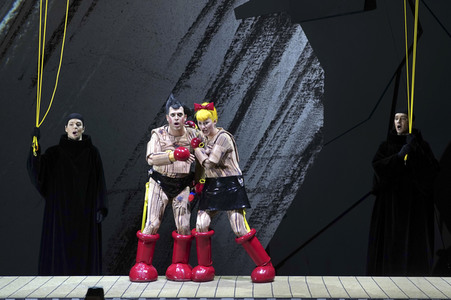 Fotoprobe 'Die Zauberflöte' in Berlin