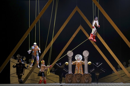 Fotoprobe 'Die Zauberflöte' in Berlin