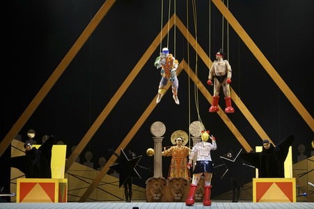 Fotoprobe 'Die Zauberflöte' in Berlin