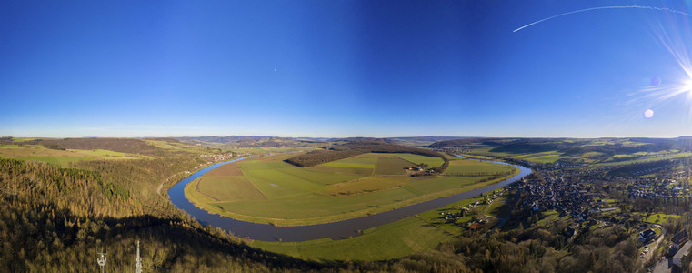 Luftaufnahme von Polle